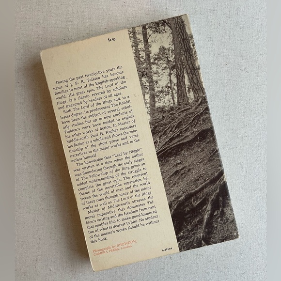 Tolkien Master of Middle Earth 1972 Vintage Fiction of J R R Tolkien Paperback - Picture 7 of 8